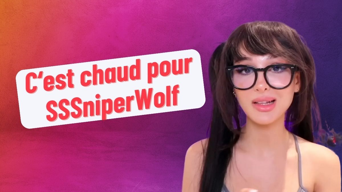 Photo de SSSniperWolf avec l'inscription: C'est chaud pour SSSniperWolf